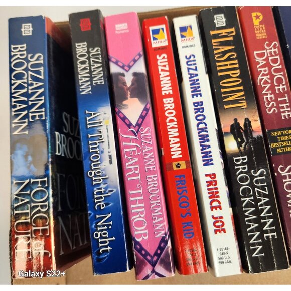 Mixed Lot Of 16 Romance Paperback Novels By Suzanne Brockmann Gena Showalter J.R - Picture 2 of 6